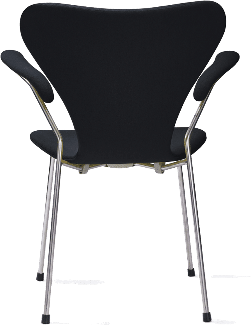 Serie 7 Chair Carver Charcoal Grey image.