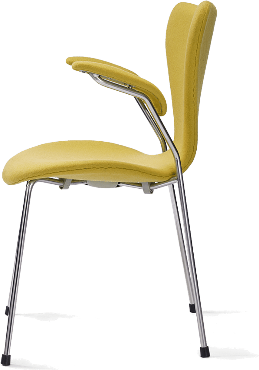 Serie 7 Chair Carver Mustard image.