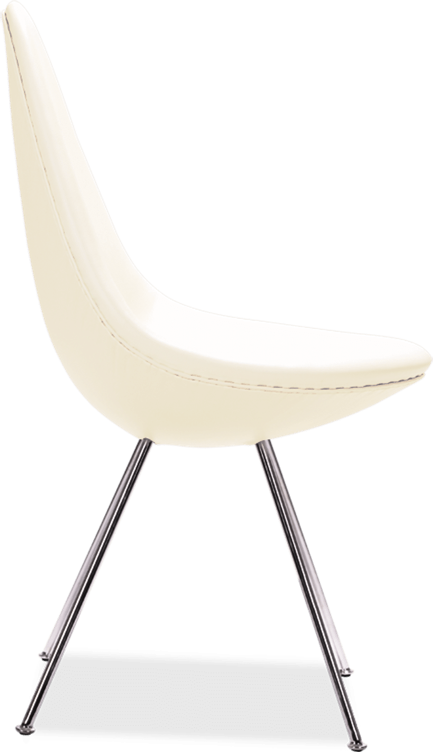 Drop Chair Premium Leather/Cream image.