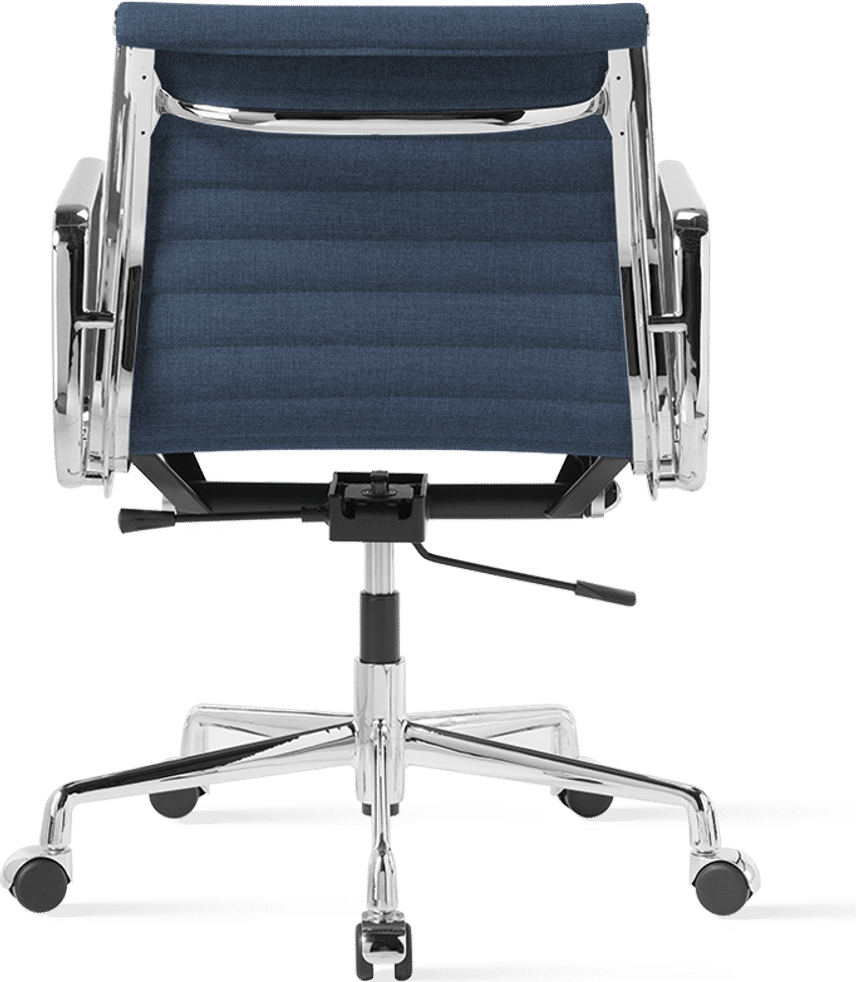 Chaise de bureau de style Eames EA117 en tissu Blue image.