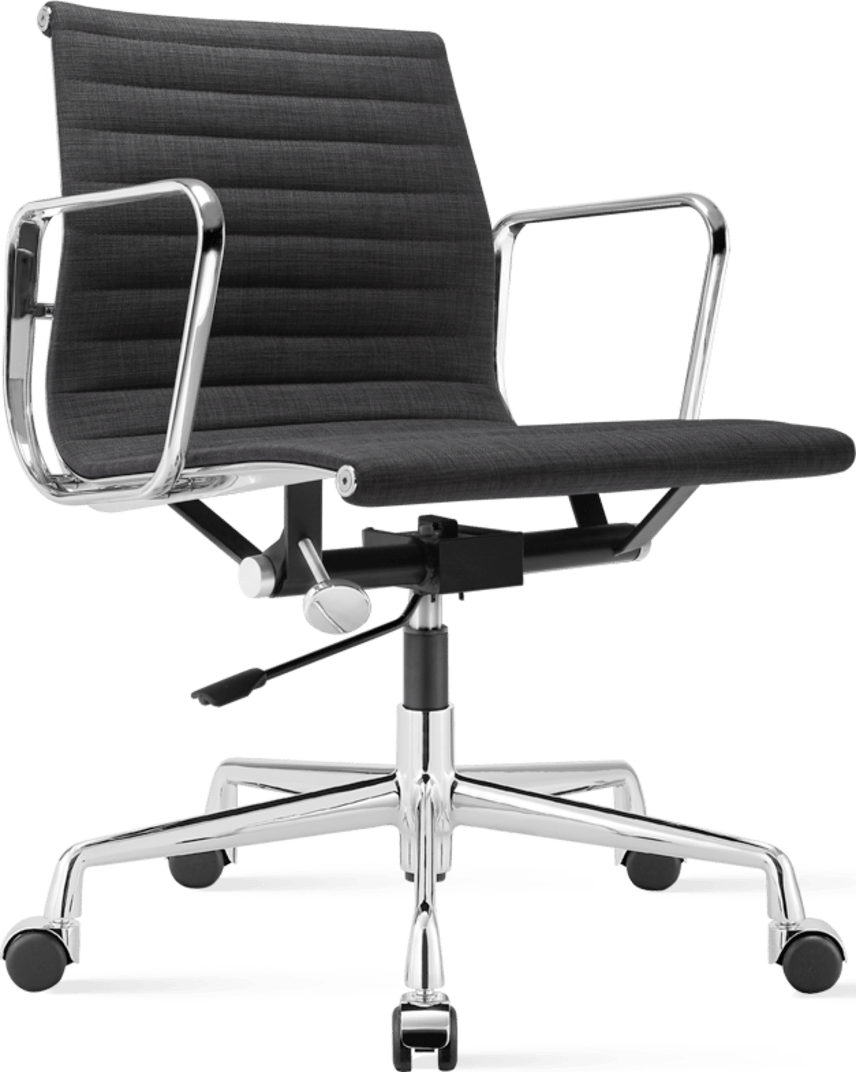 Eames Style Office Chair EA117 Fabric Dark Grey image.