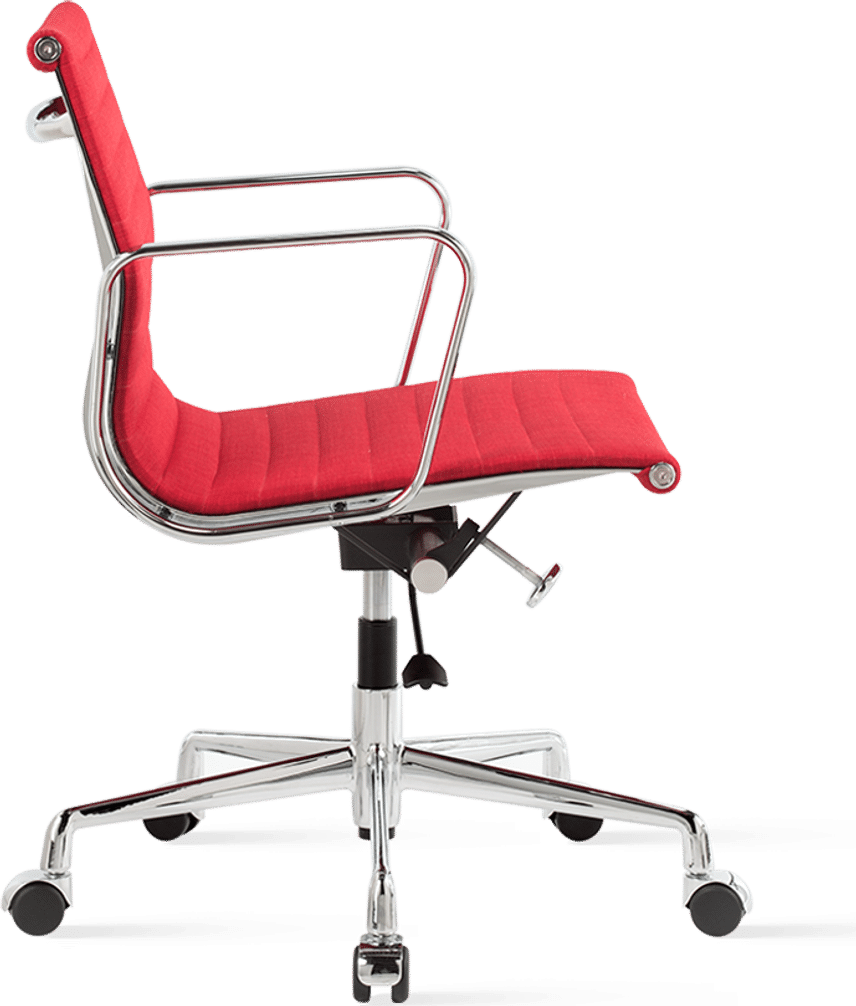 Eames Style Office Chair EA117 Fabric Red image.