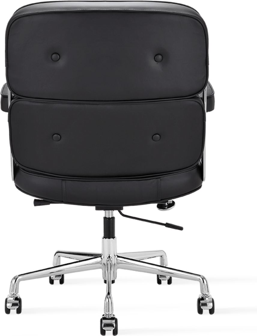 Eames Style ES104 Lobby Chair Black image.