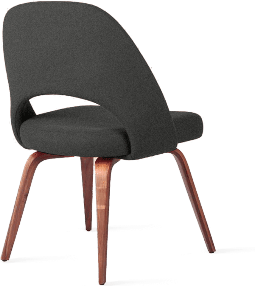 Executive Chair Armless Charcoal Grey image.