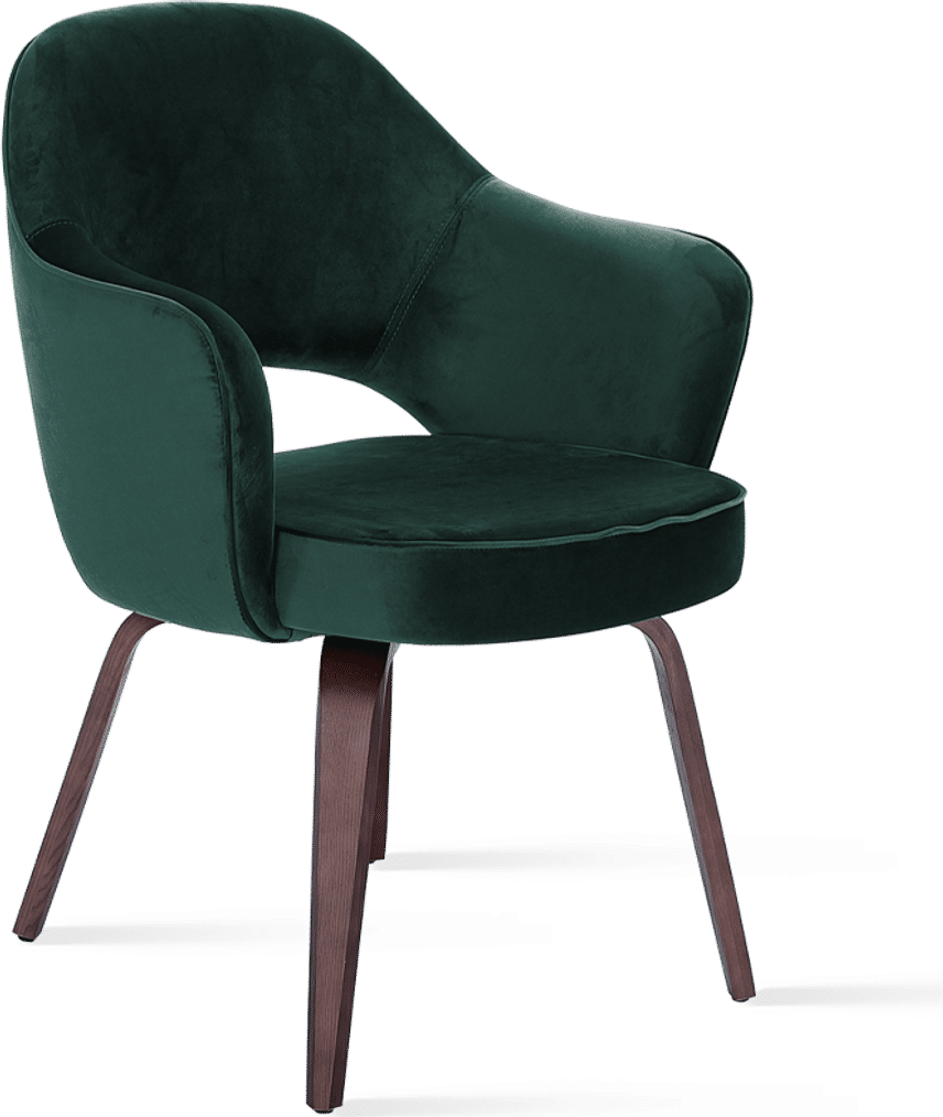 Executive Armchair - Velvet Bottle Green image.