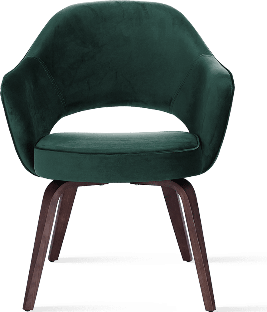 Executive Armchair - Velvet Bottle Green image.