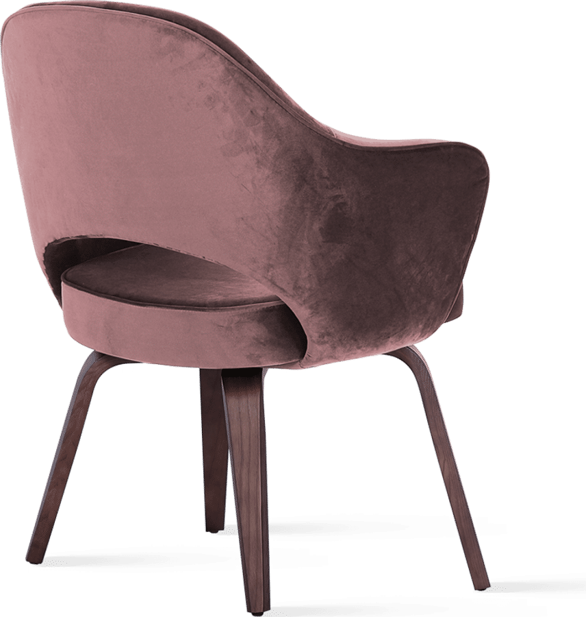 Executive Armchair - Velvet Pink Velvet image.