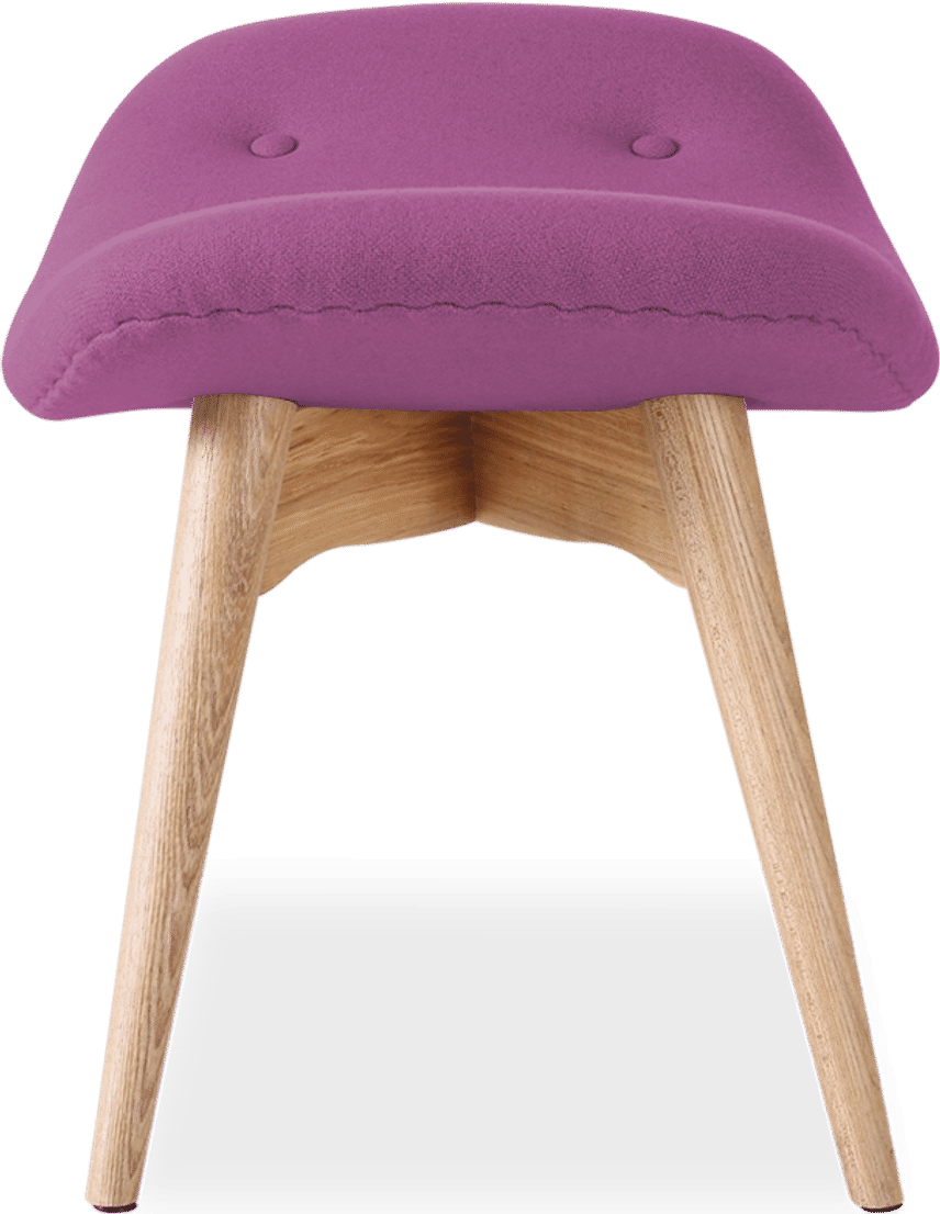 Ottomane Featherston Wool/Purple image.