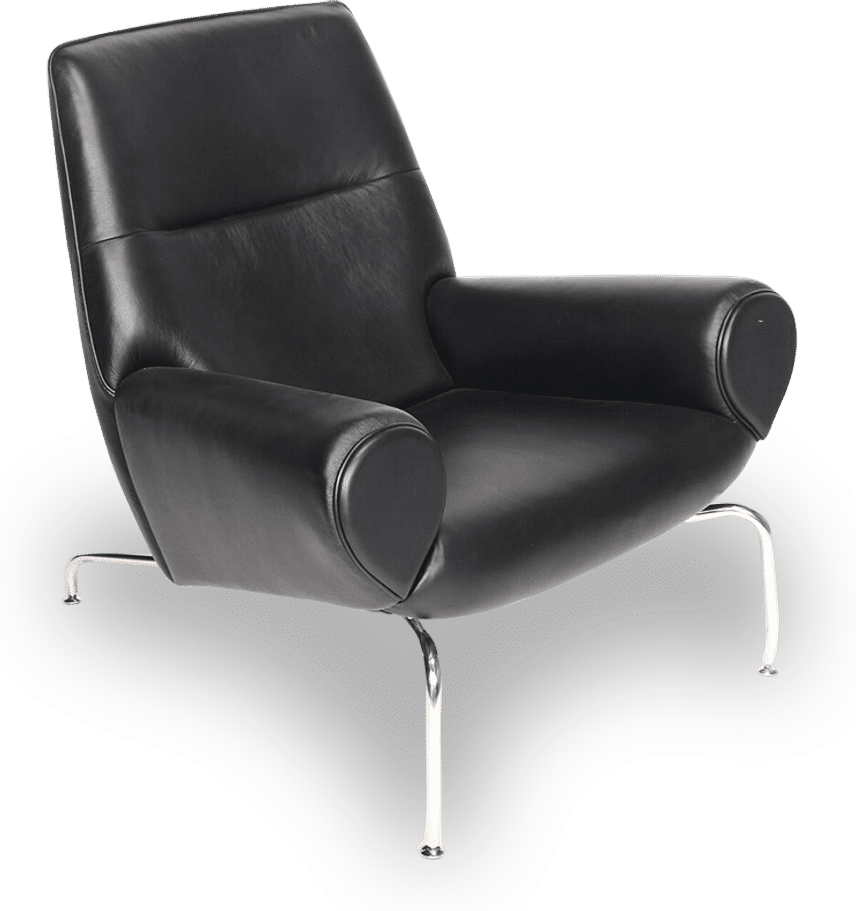 EJ101 Koninginne stoel Premium Leather/Camel image.