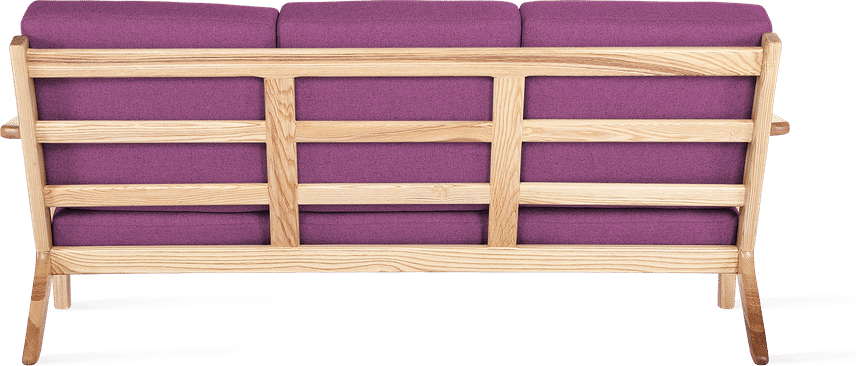 GE 290 Plank Canapé 3 places Purple/Ash Wood image.