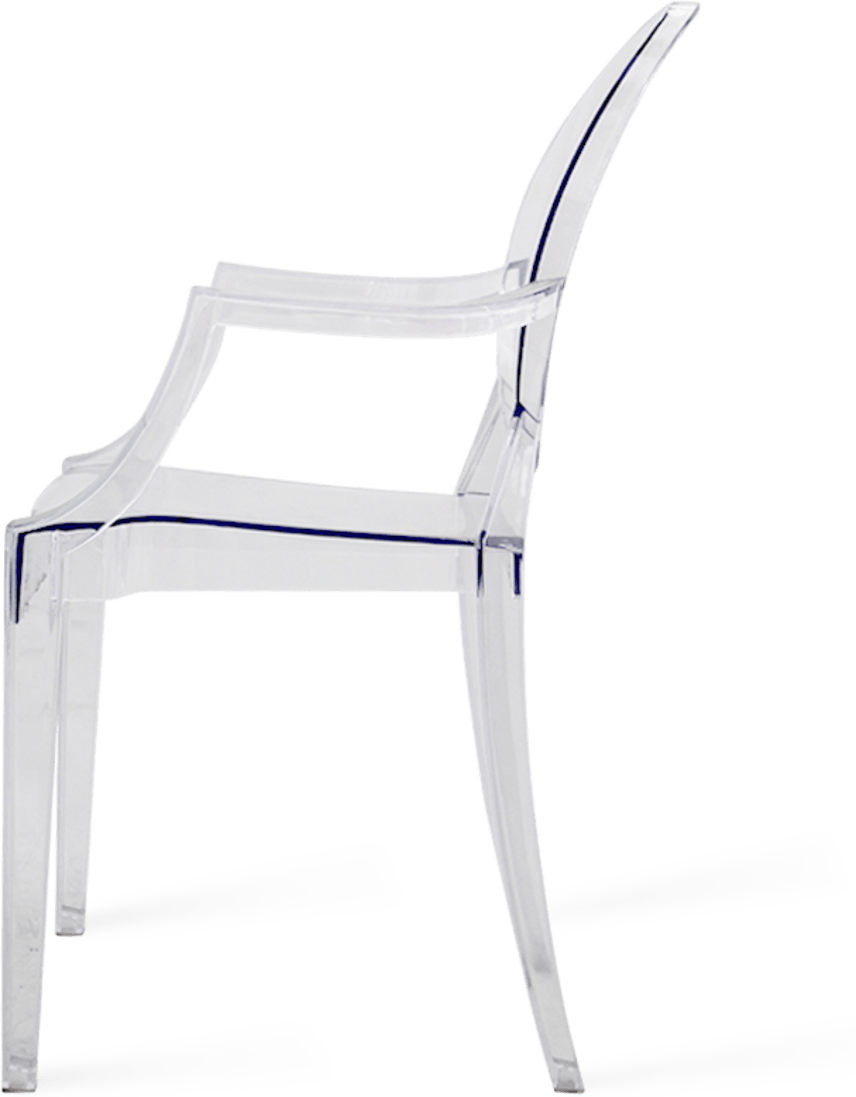 Louis Ghost Fauteuil Clear image.