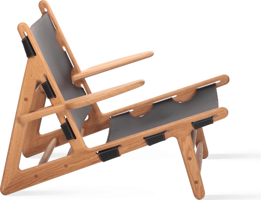 Hunting Chair Black/Solid Oak image.