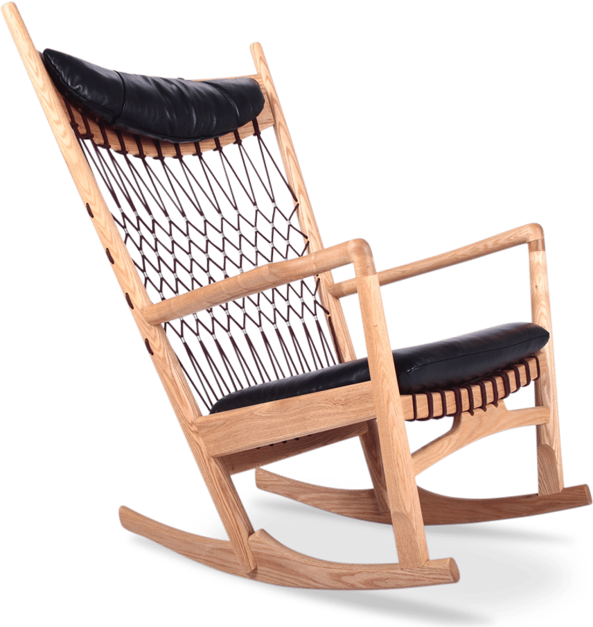 PP124 The Rocking Chair Solid Ash  image.