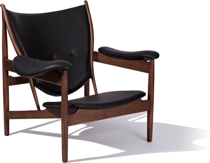 Chieftains Chair Black/Walnut image.
