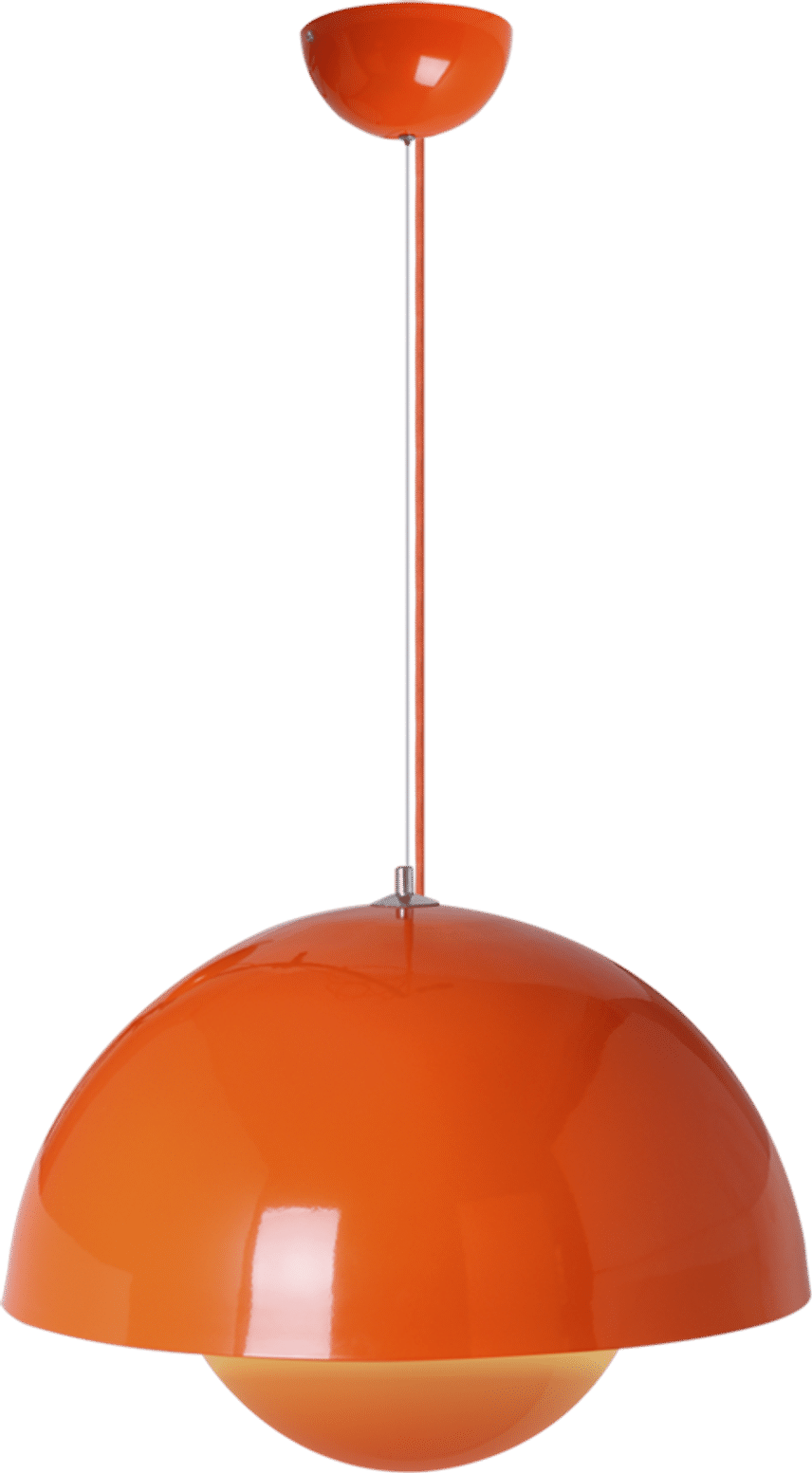 Flowerpot VP2 Pendant Lamp Orange image.