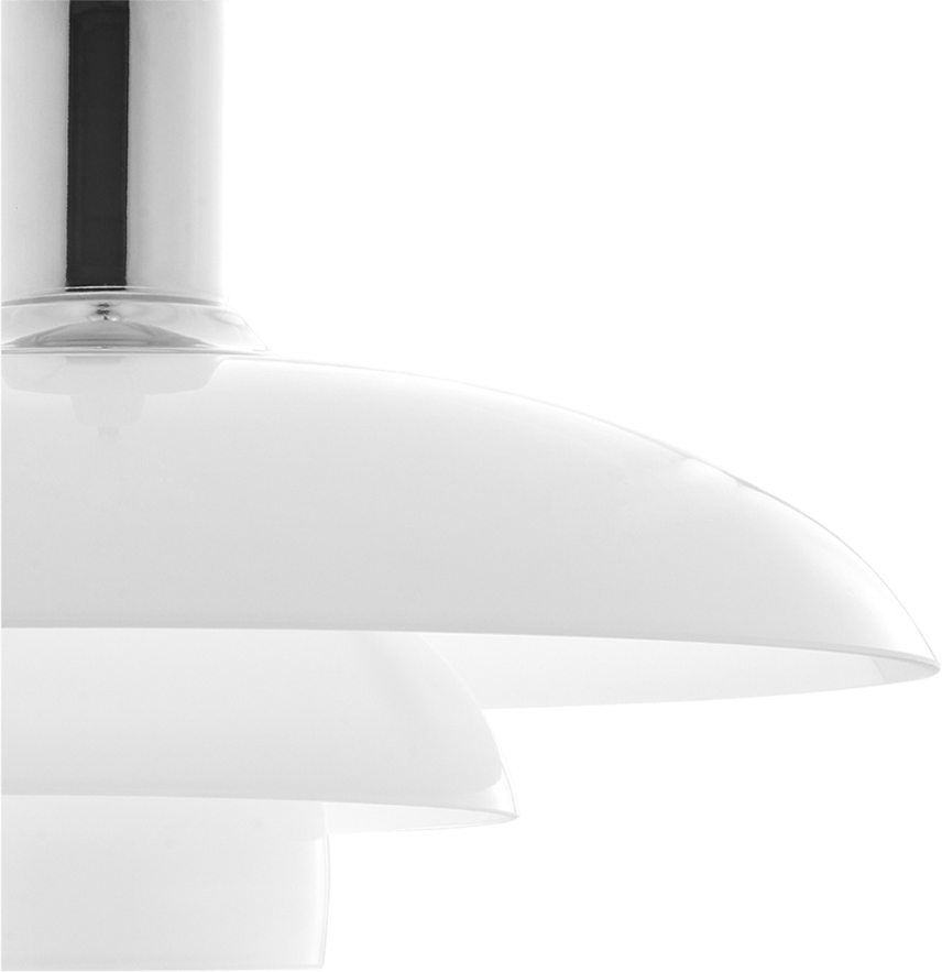 PH 3/2 Pendant Lamp Chrome image.
