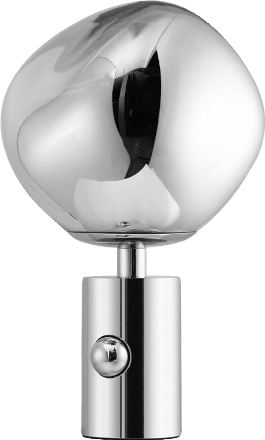 Lámpara de mesa Melt Style Chrome image.
