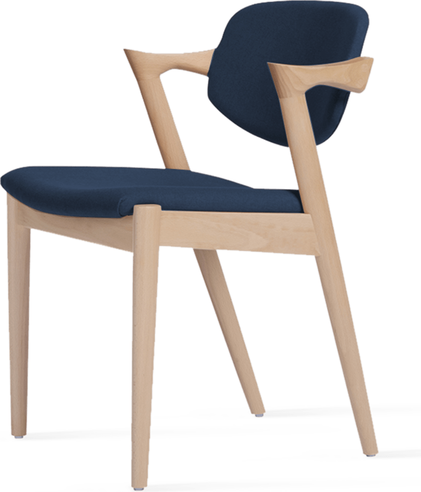 No. 42 Chair Ash/Dark Blue image.