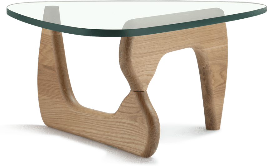 Mesa baja estilo Noguchi Solid Oak/Medium image.