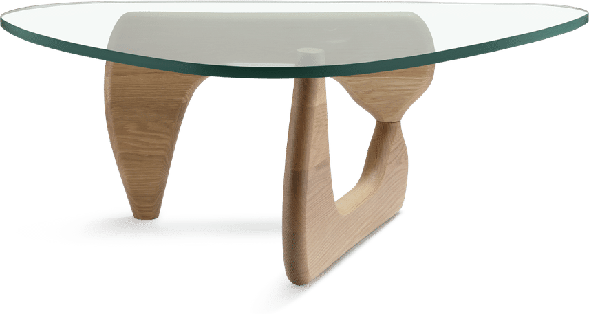 Table basse de style Noguchi Solid Oak/Medium image.