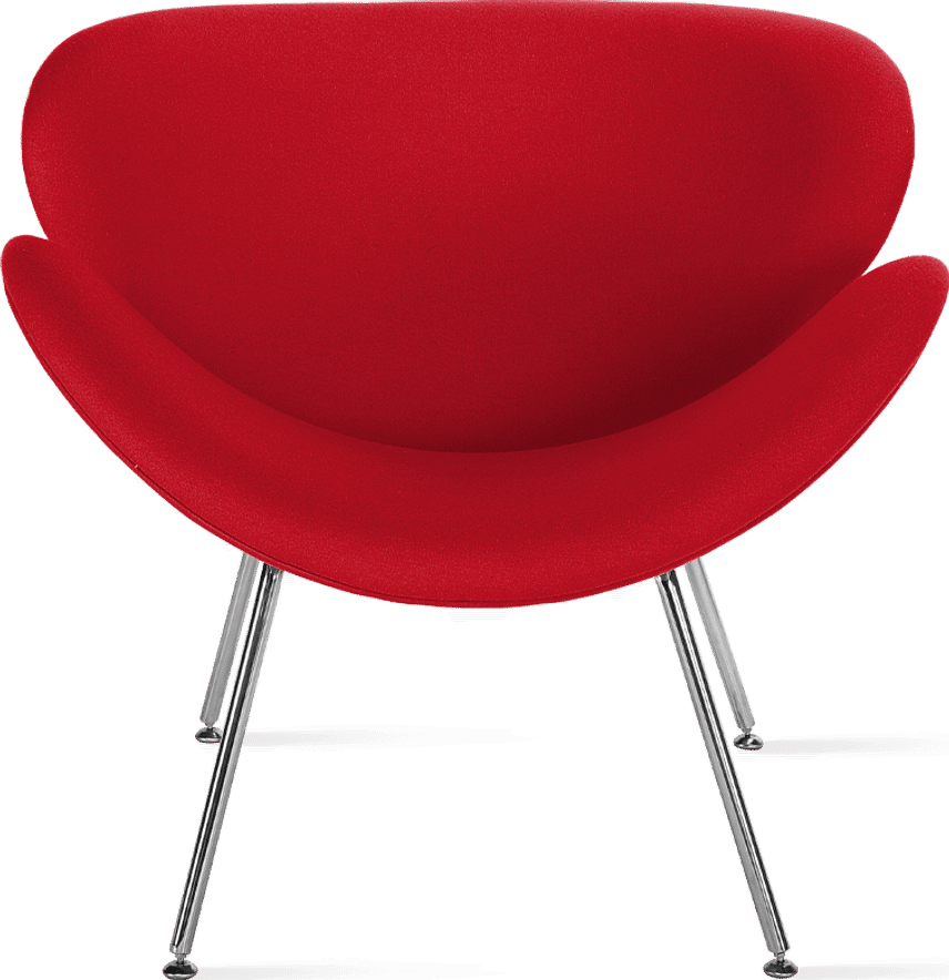 Orange Slice Chair Deep Red image.