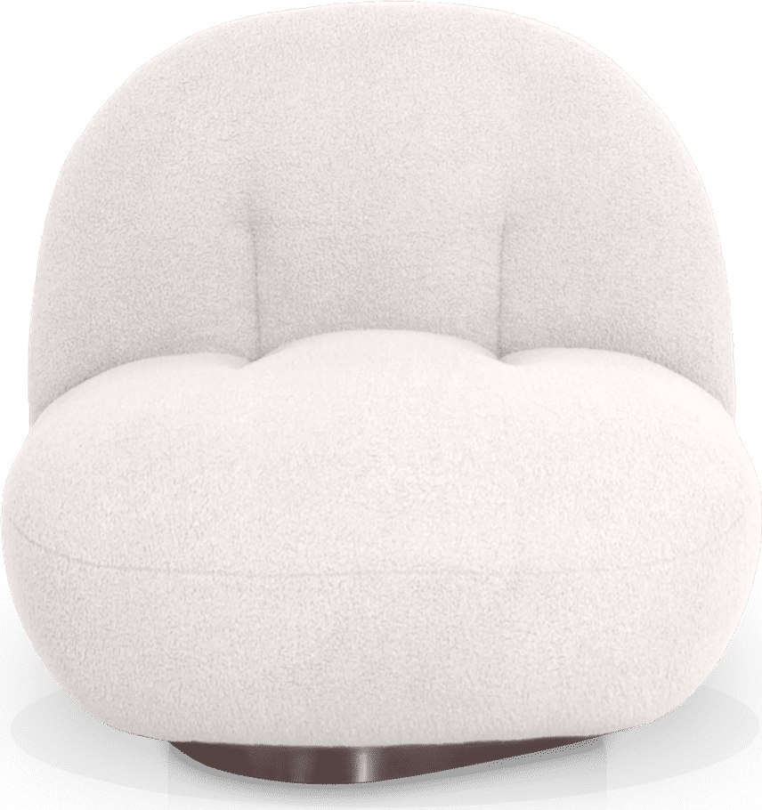 Pacha Style Lounge Chair Black/White image.