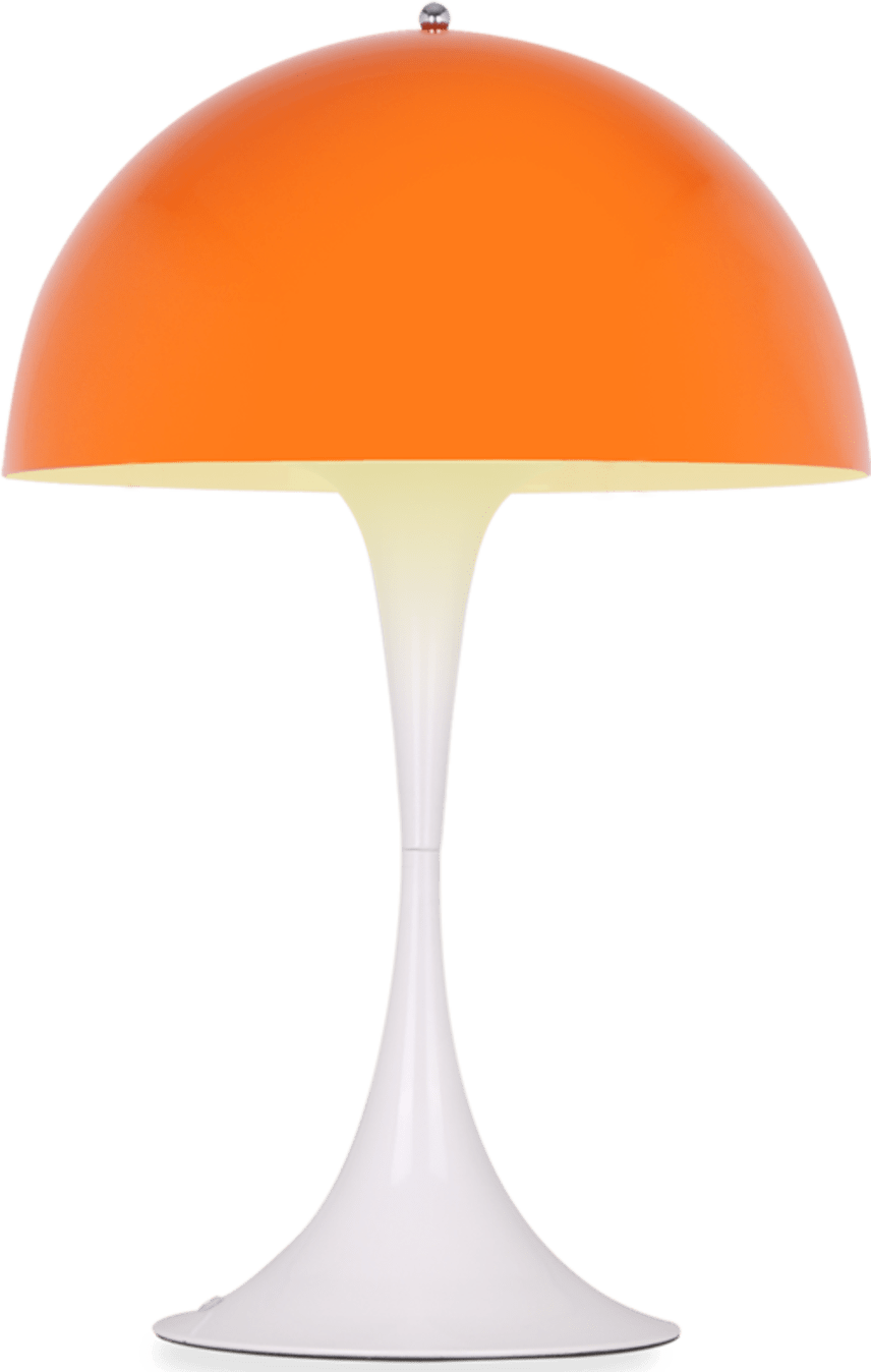 Panthella Style Table Lamp Orange image.