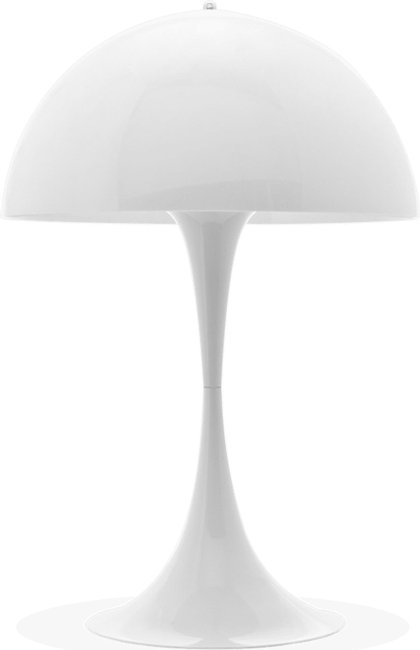 Panthella Style Table Lamp White image.