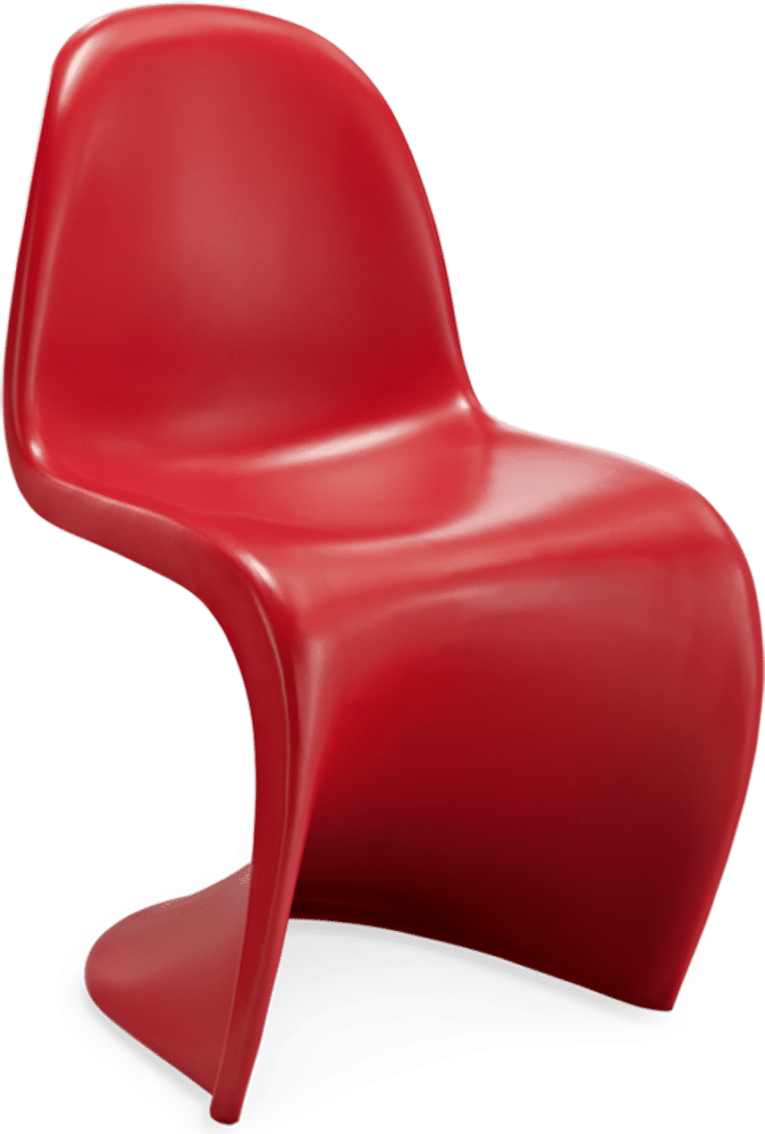 Panton S Chair  Red image.