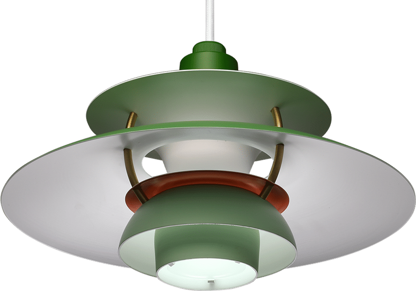 PH 5 hängande lampa - Mini Shades Of Green image.