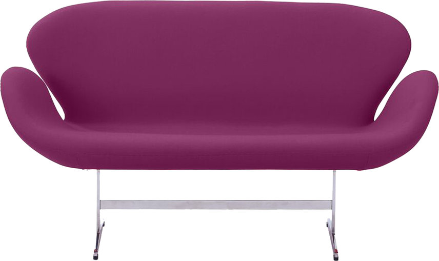 Svanen-soffan Wool/Purple image.