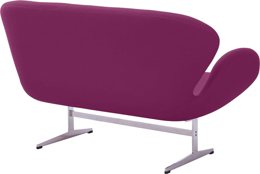 Le canapé du cygne Wool/Purple image.