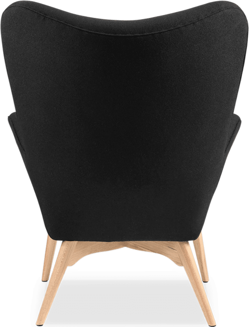 Chaise de contour R160 Wool/Black image.