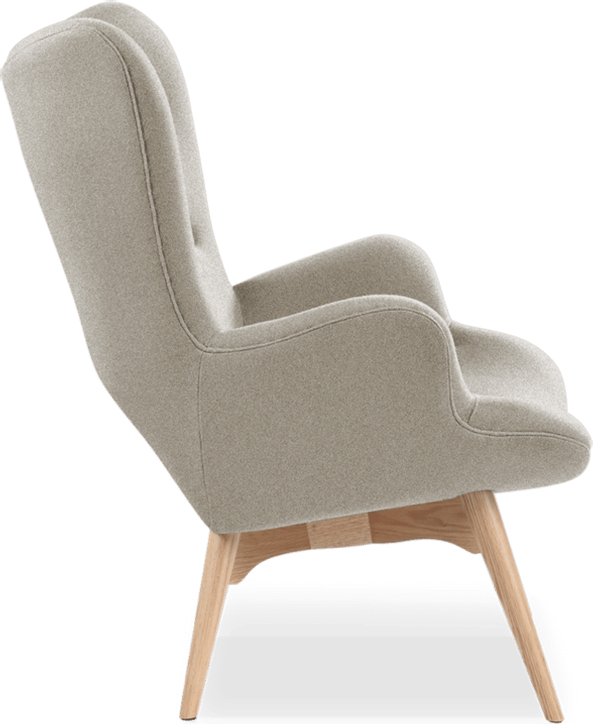 R160 Contour Chair Wool/Light Pebble Grey image.
