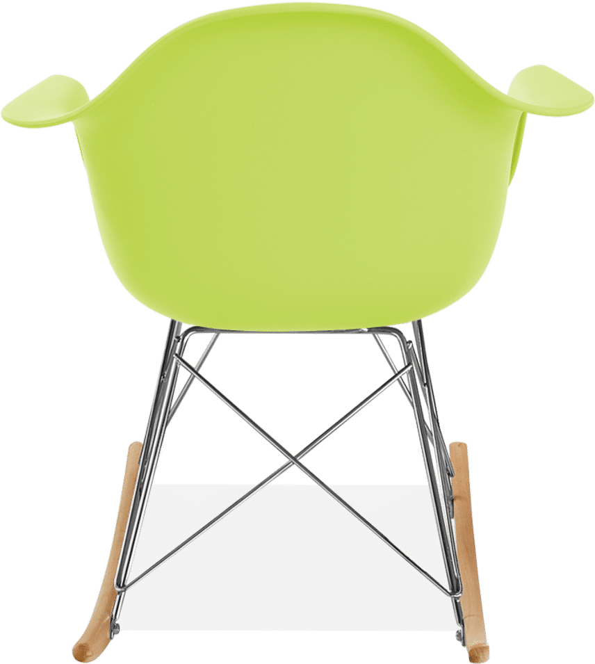 RAR Style Plastic Rocking Chair    31 CM/Light Wood image.