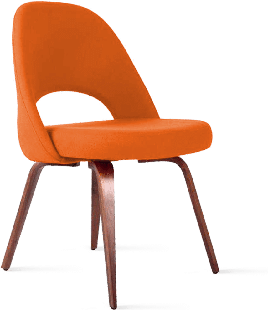 Executive Chair Armless Orange image.