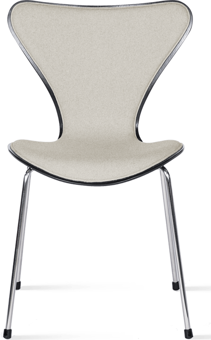 Serie 7 stol - halvt stoppad Wool/Light Pebble Grey image.