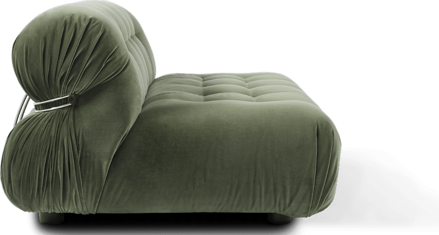 Soriana Style Sofa 2 Seat Bottle Green Velvet image.