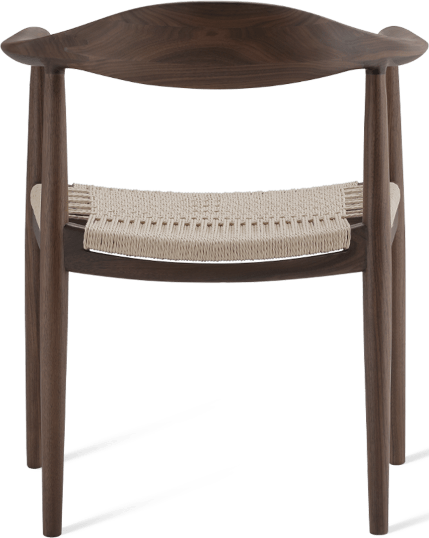 The Chair - PP501 - Reed Cord Seat Walnut image.