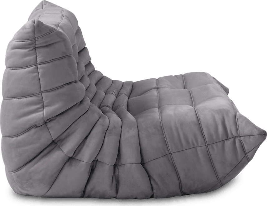 Comfort Style 2-Seater Sofa Light Grey Alcantara/Alcantara image.