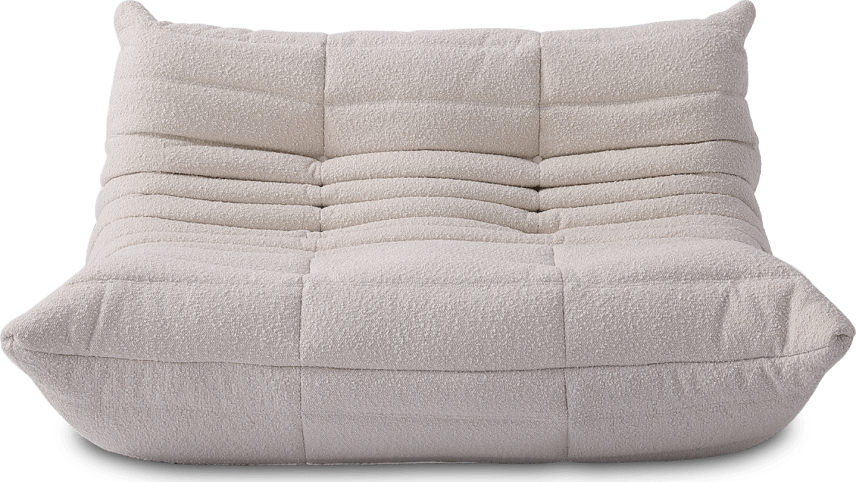 Comfort Style 2-Seater Sofa Creamy Boucle/Boucle image.