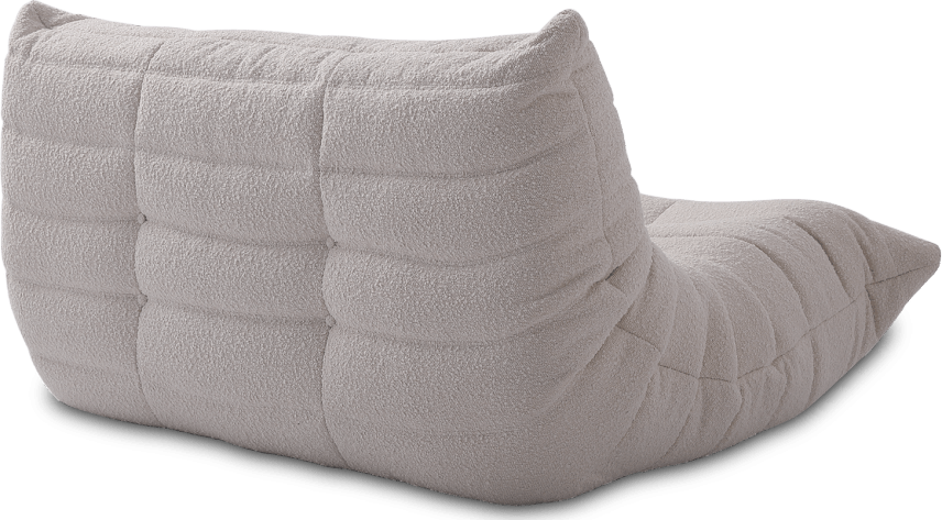 Comfort Style 2-Seater Sofa Creamy Boucle/Boucle image.