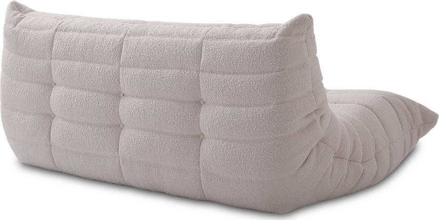 Comfort Style 3-Seater Sofa Creamy Boucle/Boucle image.