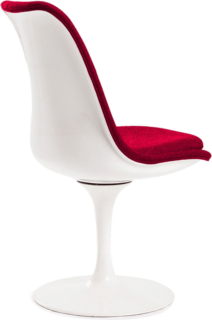 Tulip Chair Upholstered Red image.