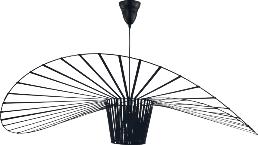 Vertigo Style Ceiling Lamp Black/Medium image.