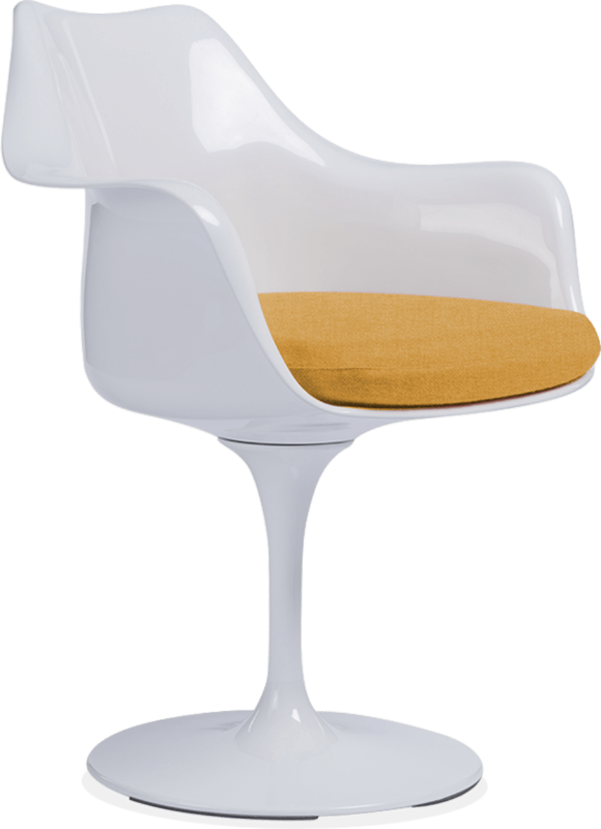 Tulip Arm Chair Mustard image.