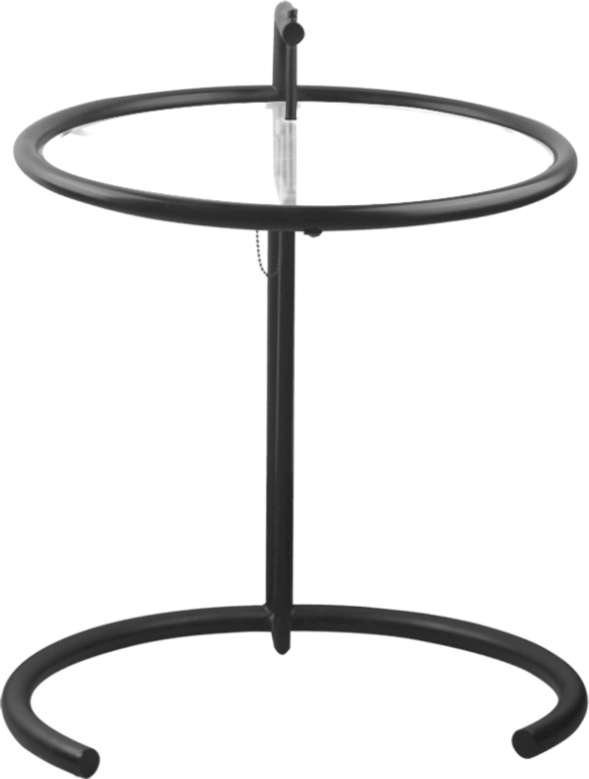 Eileen Gray E1027 Side Table Black image.